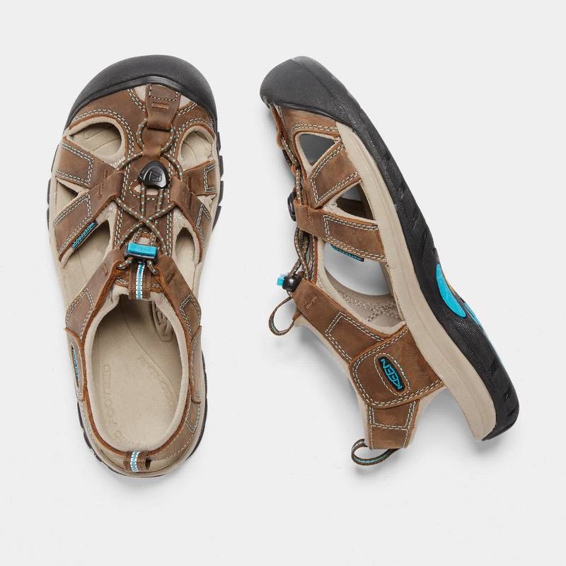 Keen Venice Womens Sandals Brown NZ (8376-LUMFT)